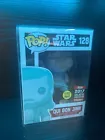 Funko Pop Star Wars Qui Gon Jinn 128 Holographic Exclusive Convention 2017