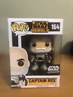 Funko Pop! Star Wars Rebels Smugglers Bounty Captain Rex #164 W/Protector!!