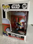 Funko Pop Star Wars : Retro Boba Fett #297 Special Edition With Pop Protector