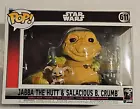 Funko Pop! Star Wars Return of The Jedi #611 Jabba The Hutt & Salacious B. Crumb