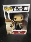 FUNKO POP Star Wars REY 58 G01 DAMAGED BOX