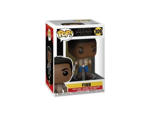 Funko POP! Star Wars - Rise of Skywalker - Finn #309 with Soft Protector (B26)