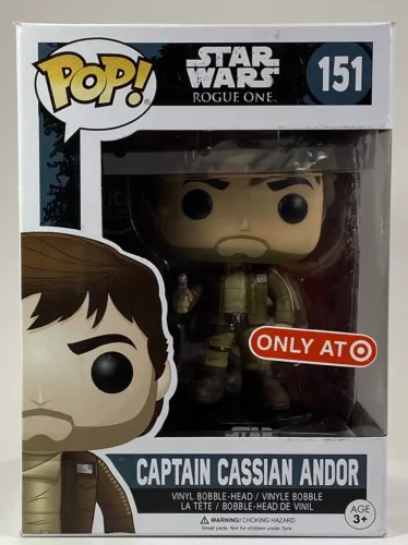 Funko Pop! Star Wars: Rogue One - Captain Cassian Andor #151 (Target Exclusive)