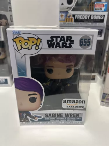 Funko Pop! Star Wars - Sabine Wren #655 AHSOKA Amazon Exclusive. 3B10