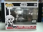 Funko Pop! Star Wars Scout Trooper With Speeder Bike #234 Smugglers Bounty