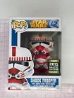 Funko Pop! Star Wars Shock Trooper  #42 - 2015 Galactic Convention SEE PICS E2