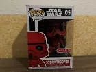 Funko POP Star Wars Stormtrooper 05 Red Target Exclusive