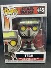 Funko Pop! Star Wars The Bad Batch Tech #445 Vinyl + Pop Protector