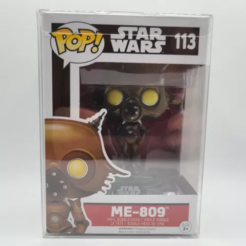 Funko Pop! Star Wars The Force Awakens #113 ME-809 Vinyl Bobble-Head w Protector