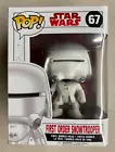 Funko Pop! Star Wars The Force Awakens First Order Snowtrooper #67 - AS SHOWN