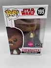 Funko POP! Star Wars The Last Jedi Chewbacca with Porgs Flocked #195 DAMAGED