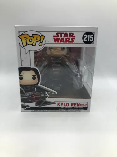 Funko POP! Star Wars The Last Jedi Kylo Ren in Tie Fighter #215 DAMAGED BOX