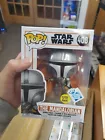 Funko Pop Star Wars : The Mandalorian #408 Glows Insider Club Exclusive "Mint"