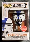 Funko Pop! Star Wars The Mandalorian 501st Clone Trooper GameStop Exclusive #694