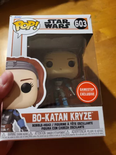 Funko Pop Star Wars The Mandalorian Bo-Katan Kryze # 603 GAMESTOP READ