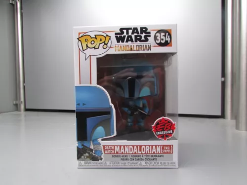 Funko Pop! Star Wars The Mandalorian Death Watch Two Stripes EB 354