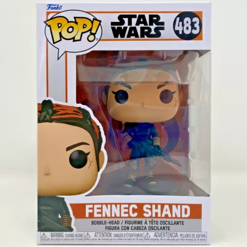 Funko Pop! Star Wars The Mandalorian Fennec Shand #483 Vinyl Figure New