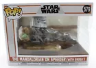 Funko Pop! - Star Wars The Mandalorian on Speeder with Grogu 579 - Bobblehead