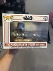 Funko Pop! Star Wars The Mandalorian on Speeder with Grogu #579