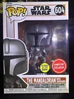 Funko Pop! Star Wars - The Mandalorian with Darksaber  #604 - GameStop (GITD)