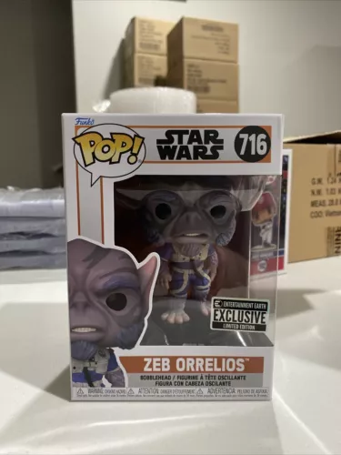 Funko Pop! Star Wars: The Mandalorian Zeb Orrelios Pop! Figure #716 EE Exclusive