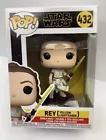 Funko Pop Star Wars The Rise of Skywalker Rey Yellow Lightsaber #432  New/Mint