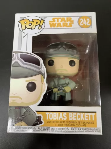 Funko Pop! Star Wars Tobias Beckett Vinyl Figure #242 New