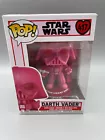 Funko POP! Star Wars Valentine's Day Darth Vader Pink #417 DAMAGED BOX