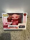 Funko POP! Star Wars Valentine's Day Grogu with Cookies Pink #493