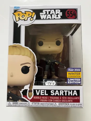 Funko Pop!  Star Wars Vel Sartha (Winter Convention 2022) 554 New Factory Sealed