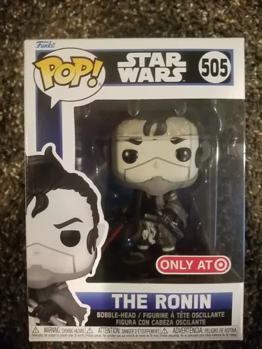 Funko Pop Star Wars Visions The Ronin #505 Exclusive Vinyl Figure