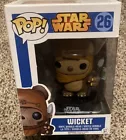 Funko Pop: Star Wars - Wicket #26 with Protector, Ewok, Return of the Jedi