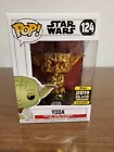 Funko Pop! Star Wars Yoda Gold Chrome 2019 Galactic Convention Exclusive #124