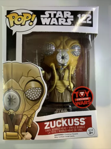 Funko Pop! Star Wars - Zuckuss #122 - Toy Wars Exclusive - Damaged Box