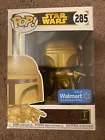 ⭐️Funko Pop! Star Wars⭐️Jango Fett (Gold Metallic)⭐️Walmart Exclusive #285⭐️