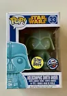 Funko Pop! StarWars #33 Holographic Darth Vader GITD Dallas ComicCon RARE VHTF