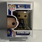 Funko Pop! Stephen Curry #19 Blue Jersey NBA Golden State Warriors PROTECTOR NEW