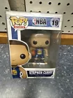 Funko Pop! Stephen Curry #19 Blue Jersey NBA Golden State Warriors In PROTECTOR