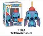 Funko POP! - ‘Stitch with Plunger’ from Disney Lilo & Stitch (1354) New