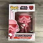 Funko Pop! Stormtrooper Star Wars Pink #418 w/ Protector Sleeve Valentine Heart