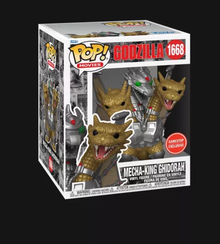 Funko Pop! Super: Godzilla Mecha-King Ghidorah #1668 NEW