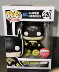 Funko Pop Super Heroes Yellow Lantern Batman Glows In The Dark Fugitivetoys #220