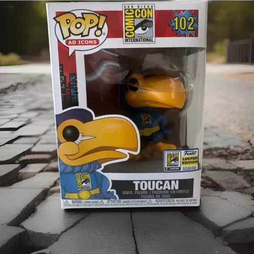 Funko Pop! Superhero Toucan With Cape 2020 SDCC Official Sticker