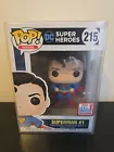 Funko Pop Superman #1 215 DC Super Heroes  2017 Fall Convention Exclusive