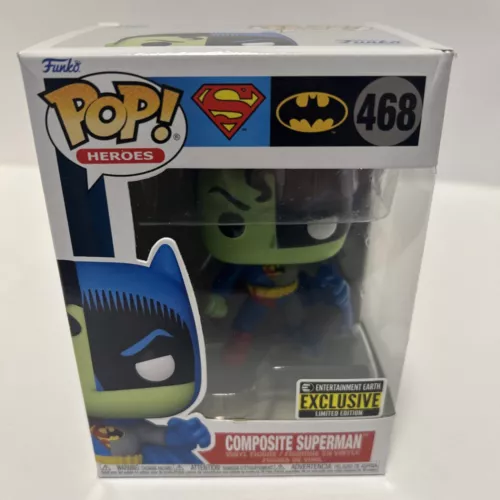 Funko Pop! Superman Batman #468 Composite Superman Entertainment Earth Exclusive