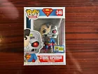 Funko Pop Superman Cyborg Superman #346  2020 San Diego Exclusive SDCC Sticker