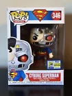 Funko Pop Superman Cyborg Superman #346  2020 SDCC Exclusive *NOT MINT*