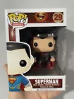 Funko Pop Superman Heroes #29 Man of Steel DC Figure with Protector Vaulted