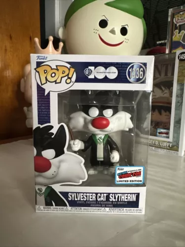 Funko Pop! Sylvester Cat Slytherin #1336 NYCC 2023 LE Exclusive Official Sticker