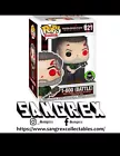 Funko Pop  T-800 Terminator (battle) Rare #821 Popcultcha Exclusive Sticker